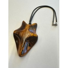 Ahşap Tilki Kolye Maskot